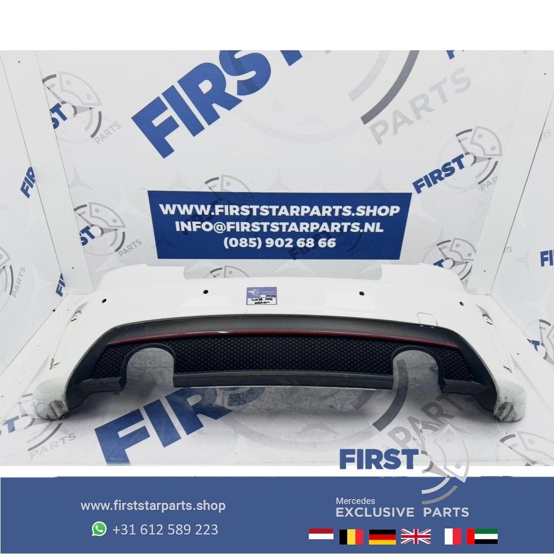 BUMPER W176 PRE-FACELIFT AMG ACHTERBUMPER EDITION 1 + DIFFUS, Gebruikt, -, Ophalen of Verzenden, Achter