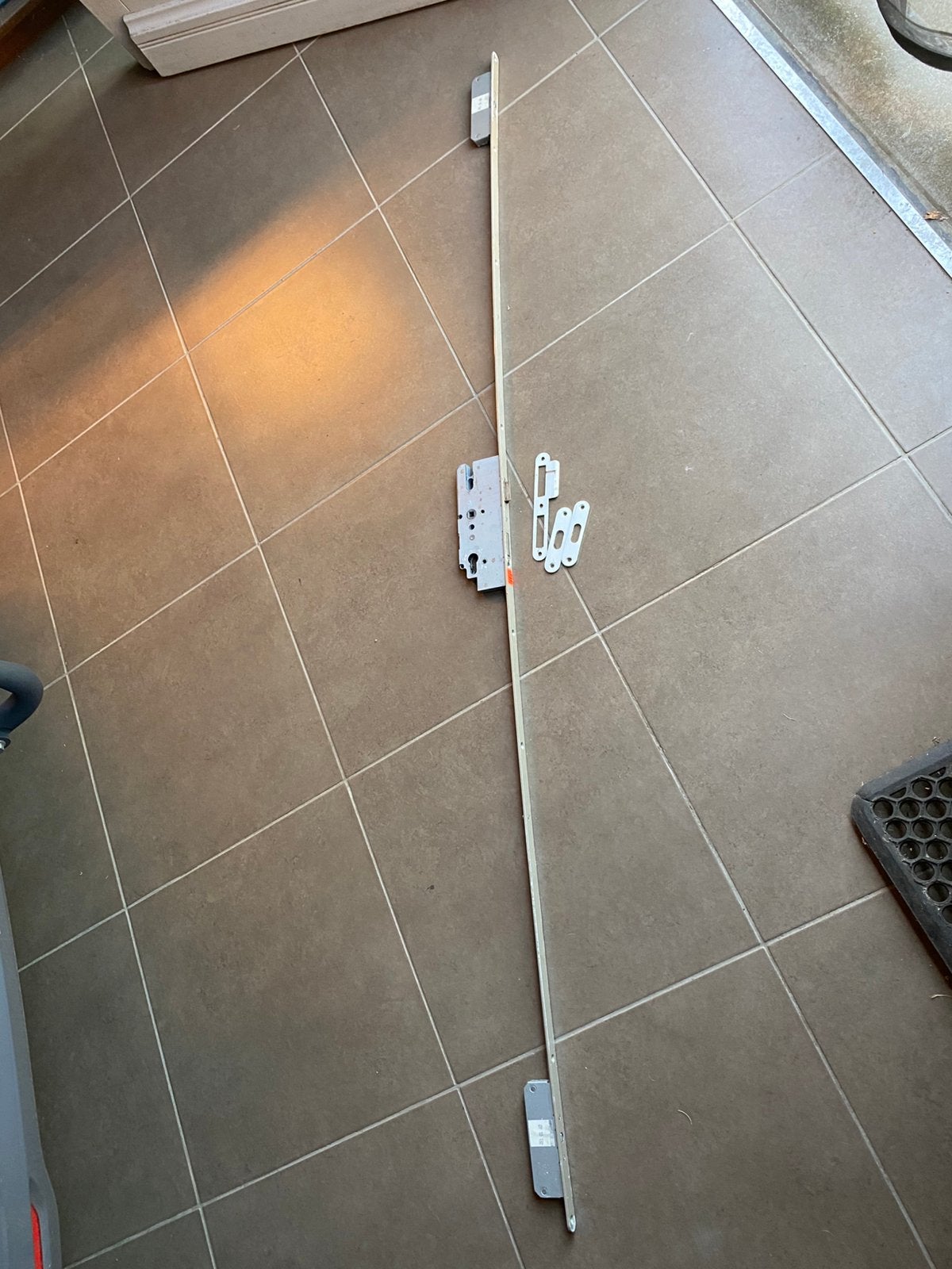 Driepuntsluiting slot deurslot, Doe-het-zelf en Bouw, Ophalen of Verzenden, Zo goed als nieuw, Slot