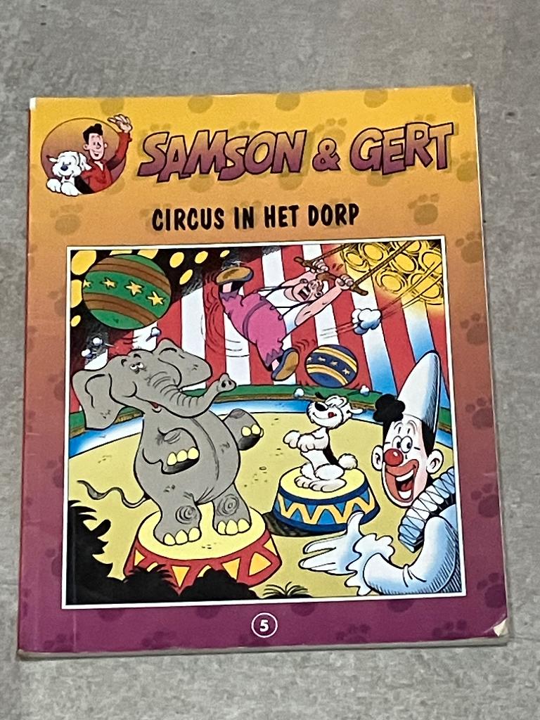 Samson en Gert - 5 - Circus in het dorp, Boeken, Eén stripboek, Ophalen of Verzenden, Gelezen