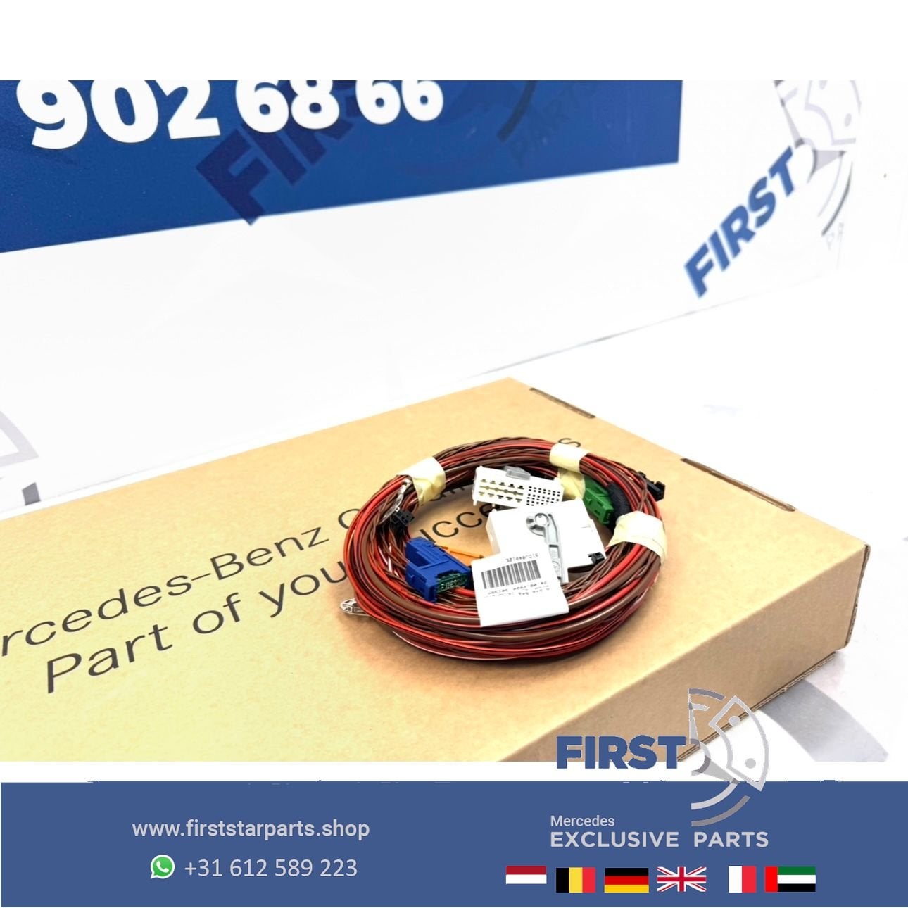 STOELBEDIENIENING KABEL (DEUR NAAR STOEL MODULE) W176 W177 W, Utilisé, -, -, Enlèvement ou Envoi