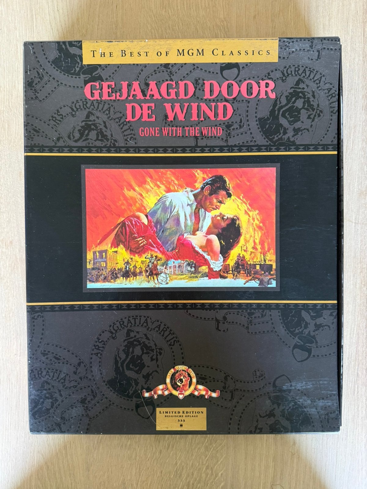 Gejaagd door de wind limited edition VHS, Ophalen, Zo goed als nieuw