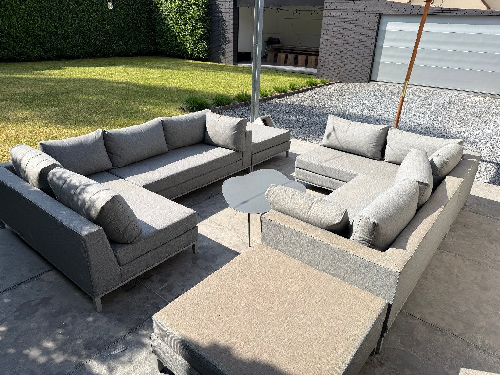 Tuin Lounge, Jardin & Terrasse, Ensembles de jardin, 3 places, Banque, Synthétique, Enlèvement