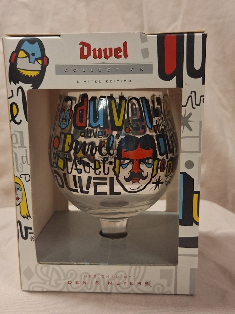 Duvel glas designed by Denis Meyer, Ophalen, Nieuw, Bierglas