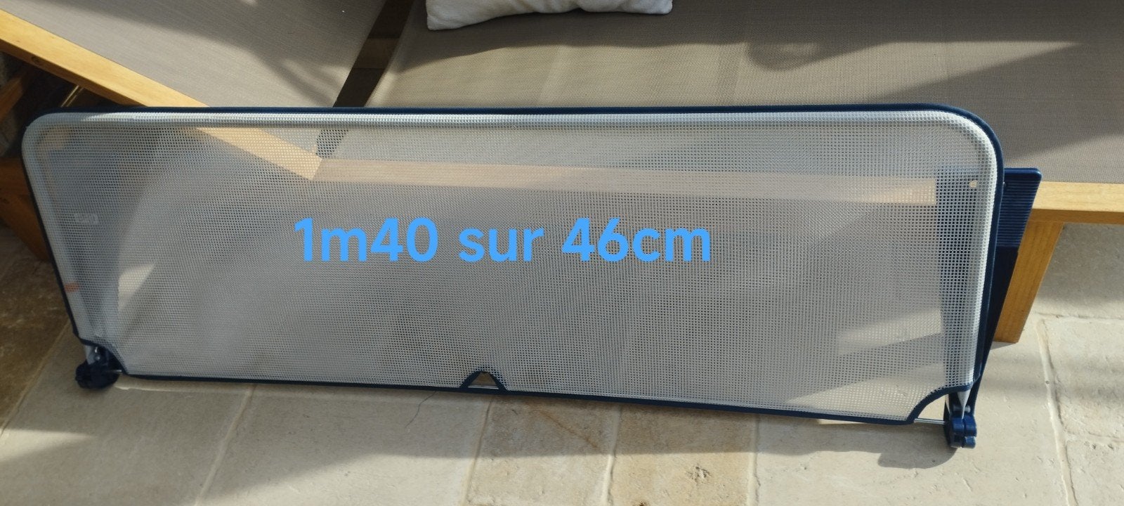 Barrière de lit pliable Chicco, Enlèvement