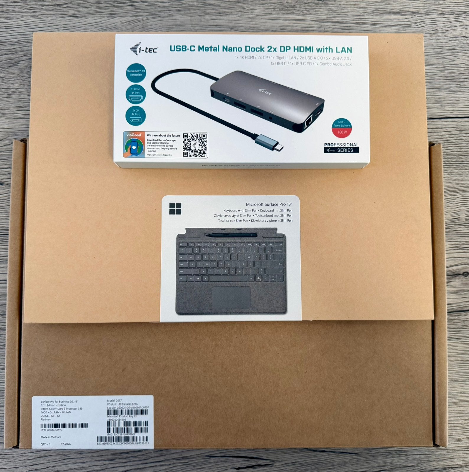 Microsoft Surface Pro For Business 5G 12e Edition, Informatique & Logiciels, Enlèvement, Neuf, Tablette