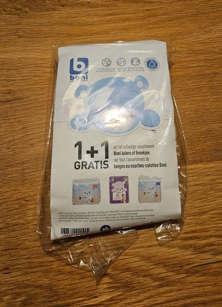Bij andere aankoop - 2 pampers maat 3, Ophalen, Nieuw