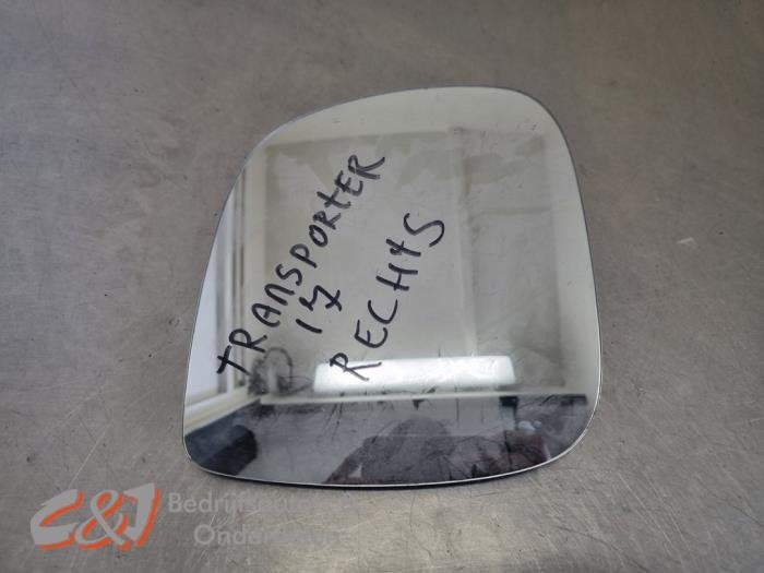 Glace rétroviseur droit d'un Volkswagen Transporter, Autos : Pièces & Accessoires, Rétroviseurs, -, 3 mois de garantie, Utilisé