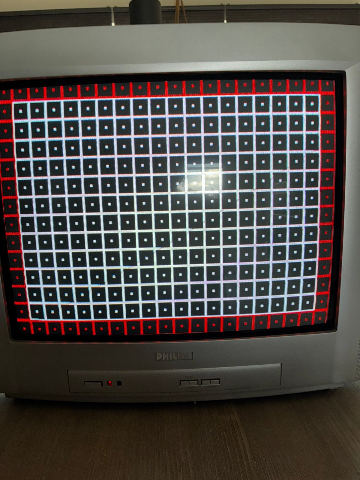 Philips 21” Black Line FX CRT TV, Ophalen, Philips, Gebruikt, 50 Hz