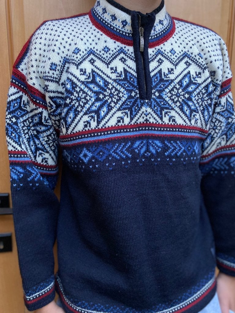 Dale of Norway wollen trui maat S, Kleding | Heren, Ophalen of Verzenden, Maat 46 (S) of kleiner, Blauw, Dale of Norway