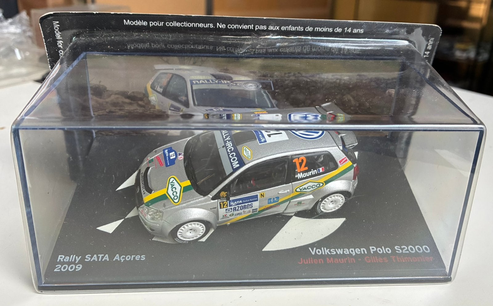 1/43 Volkswagen Polo S2000. Rally Sata Açores 2009. Neuve, Ophalen, Nieuw, Auto, Overige merken