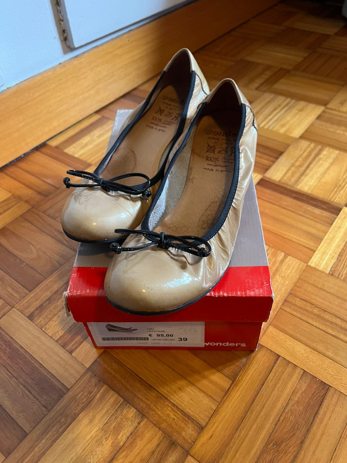 Ballerina’s maat 39, Kleding | Dames, Ophalen of Verzenden, Gedragen, Ballerina's
