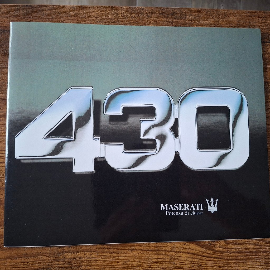 MASERATI  430, Ophalen of Verzenden, Nieuw, Overige merken