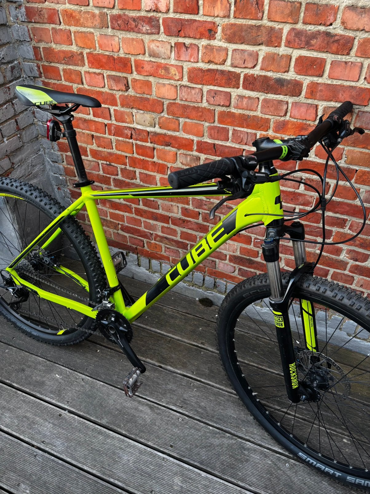 Cube mountainbike te koop wegens verhuis, Enlèvement, Comme neuf