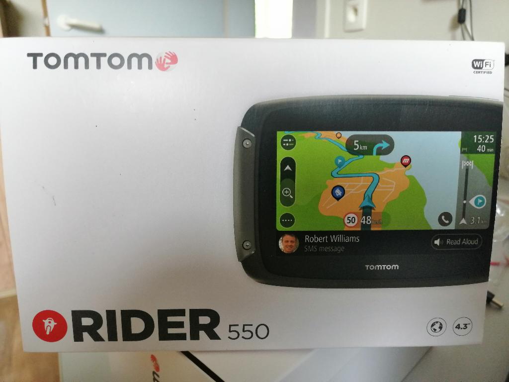 tomtom rider 550, Motoren, Accessoires | Navigatiesystemen, Ophalen of Verzenden, Gebruikt