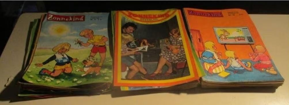Grand lot de magazines Zonnekind - années 1970, Collections, Revues, Journaux & Coupures, Enlèvement ou Envoi, 1960 à 1980, Journal ou Magazine