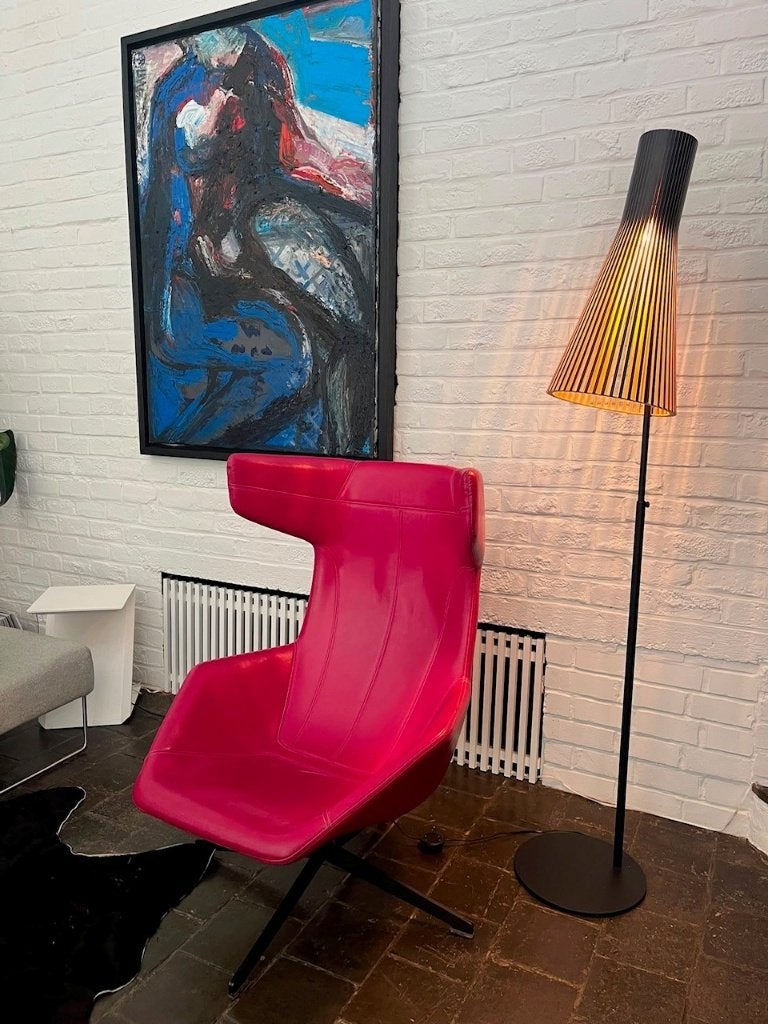Moroso Fauteuil Take a line for a walk - Haberli, 75 à 100 cm, Moderne design - klassieker by Alfredo Häberli, Enlèvement, Utilisé