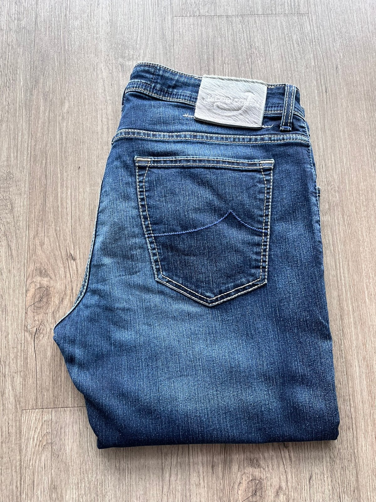 Jacob Cohen jeans size 37 type PW688 comfort, Ophalen of Verzenden, Zo goed als nieuw, Blauw, W36 - W38 (confectie 52/54)