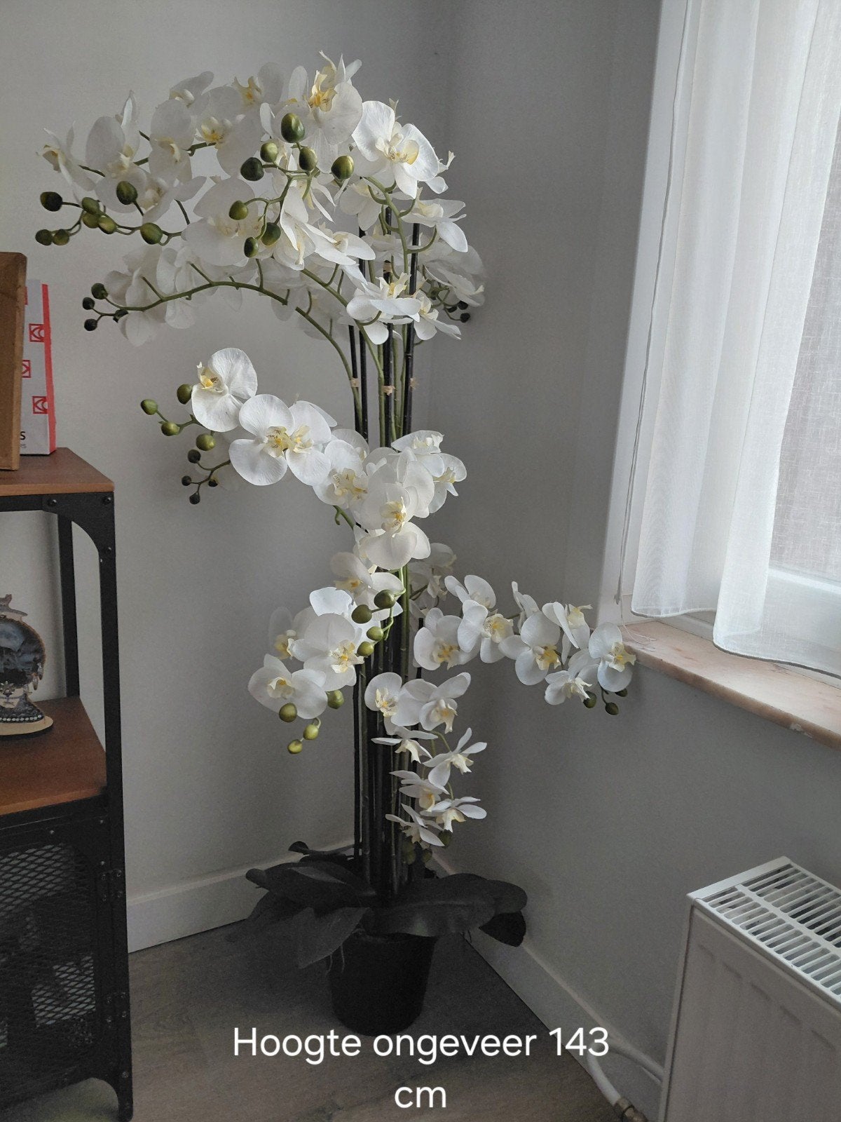 Grande fleur d'orchidée, Maison & Meubles, Accessoires pour la Maison | Plantes & Fleurs artificielles, Intérieur, Plante artificielle
