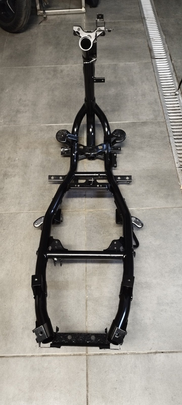 Yamaha Aerox Klasse B onderstel
2 kentekenpanelen, met, Fietsen en Brommers
