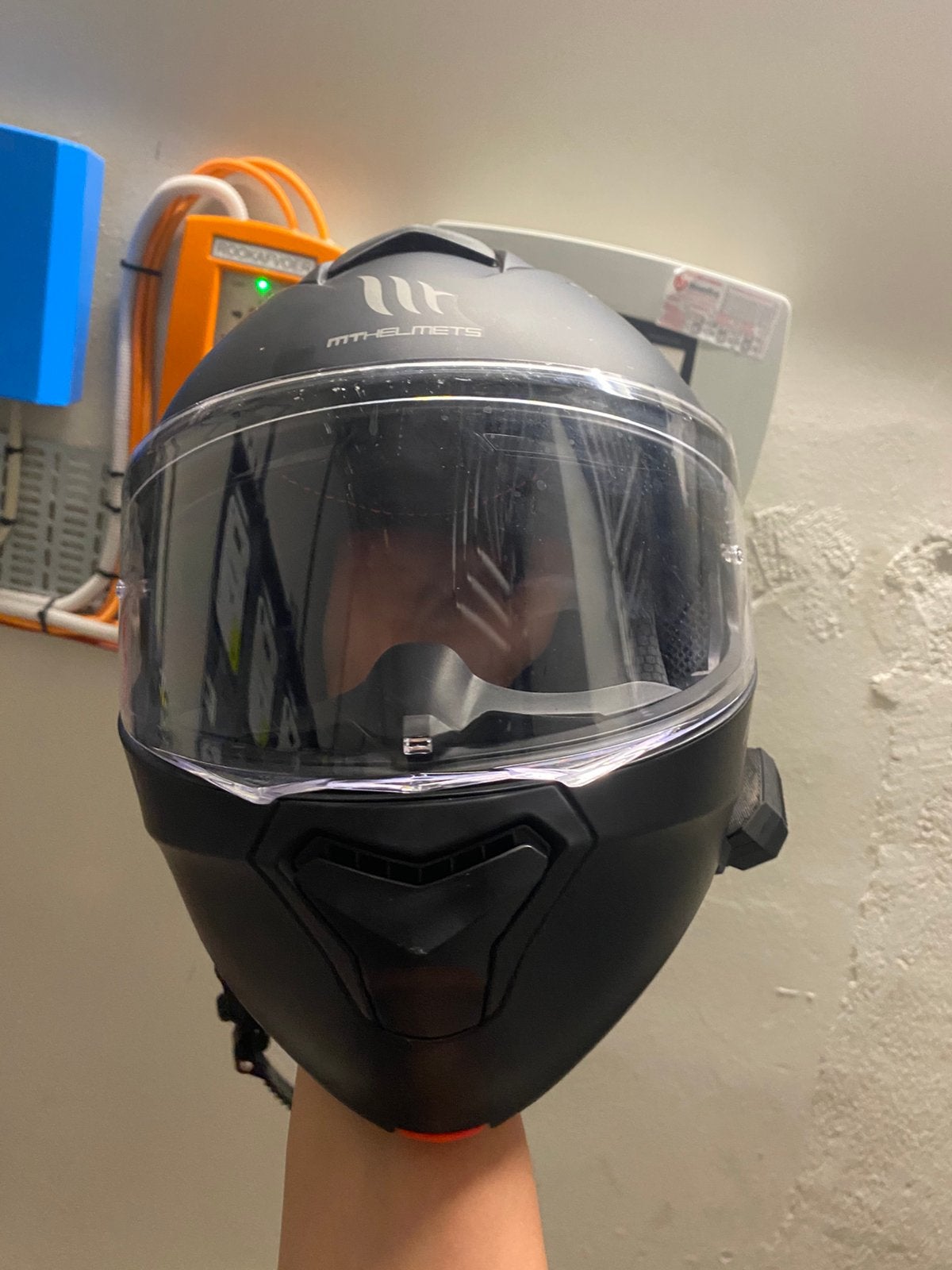 MT Helmets Genesis SV + Bluetooth Intercom | ECE 22.06 |, Motoren, Kleding | Motorhelmen, Overige merken, M, Systeemhelm, Heren