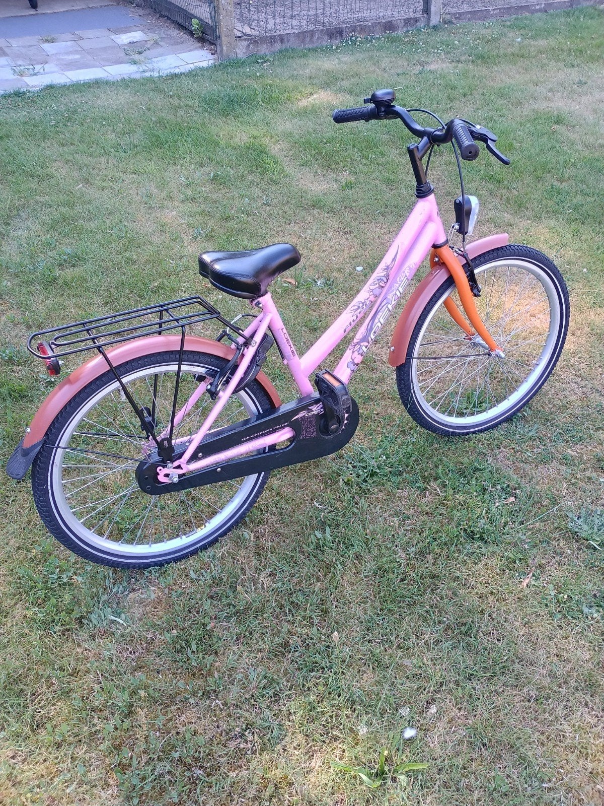 22 inch fiets van het merk Loekie, Ophalen, 22 inch, Gebruikt, Velgrem