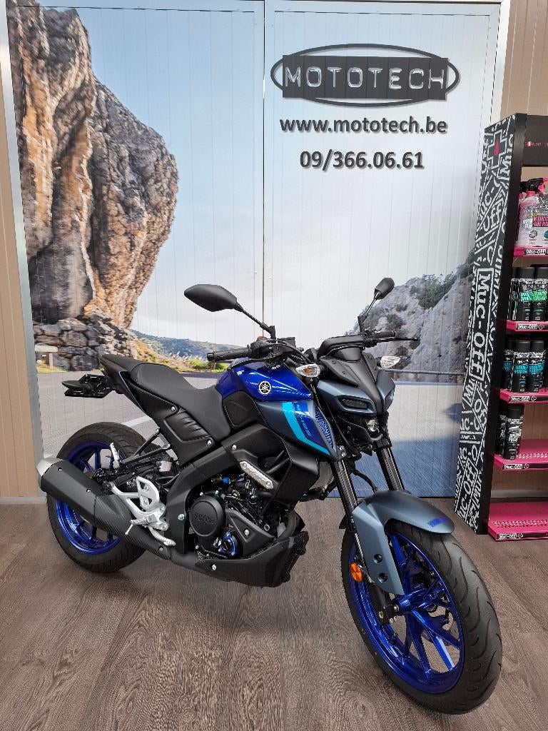Yamaha MT125 2025, Motoren, Motorrijbewijs A, 125 cc, 11 kW of minder, Handgeschakeld