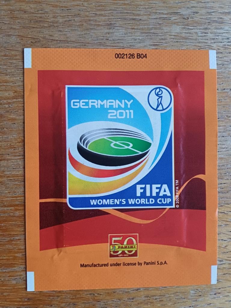 Panini WC 2011 Women Germany packet Code Front, Verzamelen, Verzenden