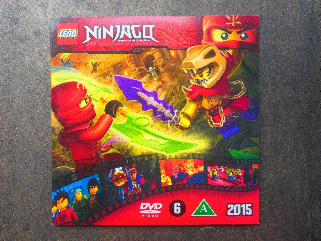 Lego DVD Ninjago Masters Of Spinjitzu (zie foto's) V, Gebruikt, Tekenfilm, Overige soorten, Ophalen of Verzenden