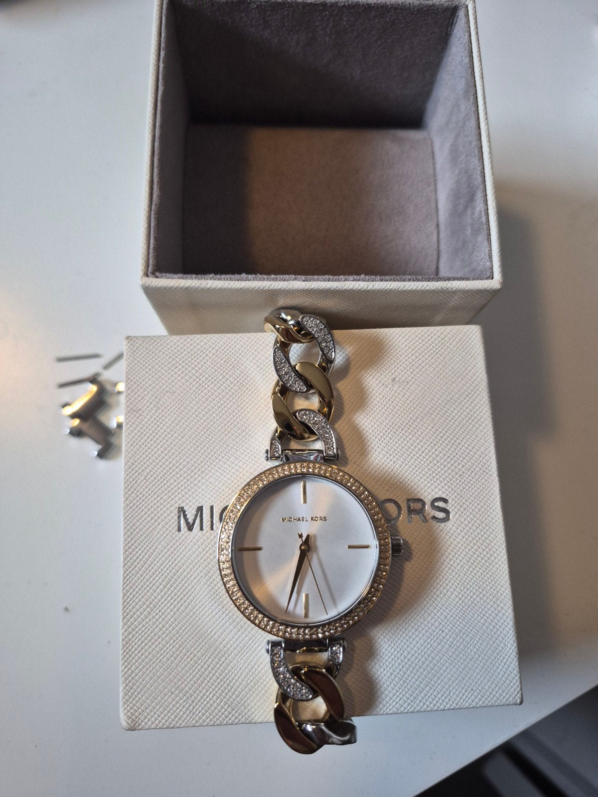 Michael kors, Handtassen en Accessoires, Horloges | Dames, Ophalen of Verzenden, Zo goed als nieuw, Polshorloge