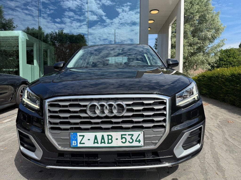 Audi Q2 Q2 35 TFSI Sport S tronic (EU6d) 78.000 km. Car-Pass, 1498 cc, 4 cilinders, Zwart, Leder
