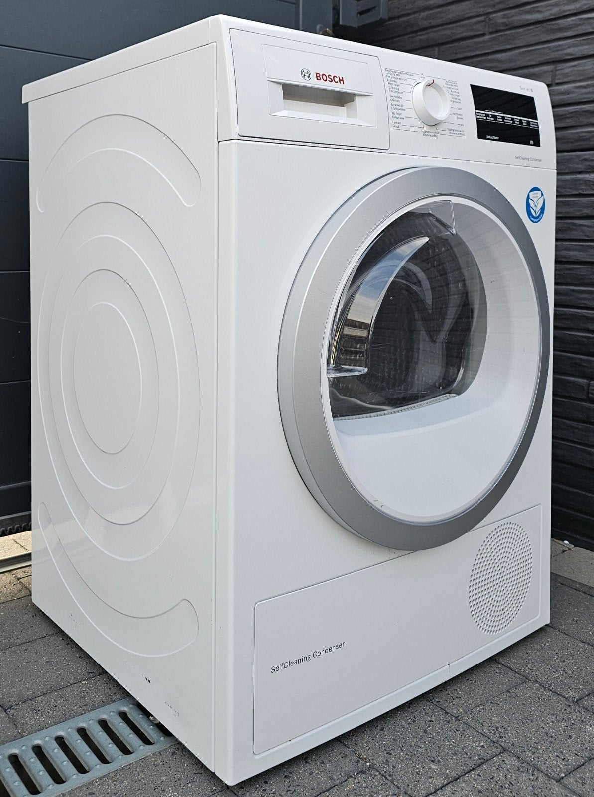 Bosch warmtepomp condens droogkast serie6 8kg A+++, Ophalen, 8 tot 10 kg, Zo goed als nieuw, Condens