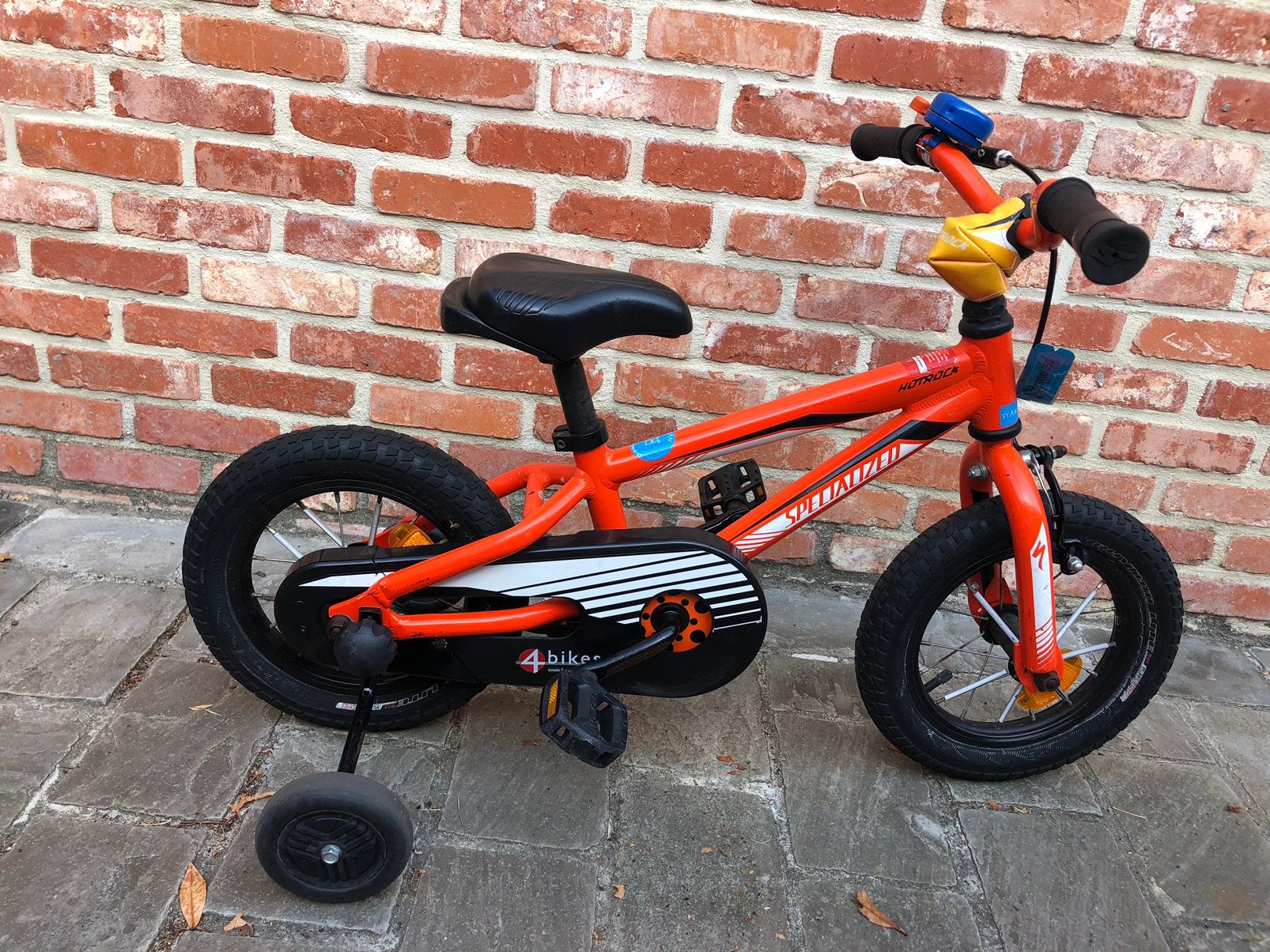 Specialized hotrock kinderfiets 12 inch met zijwieltjes, Ophalen, Terugtraprem, Zijwieltjes, Gebruikt