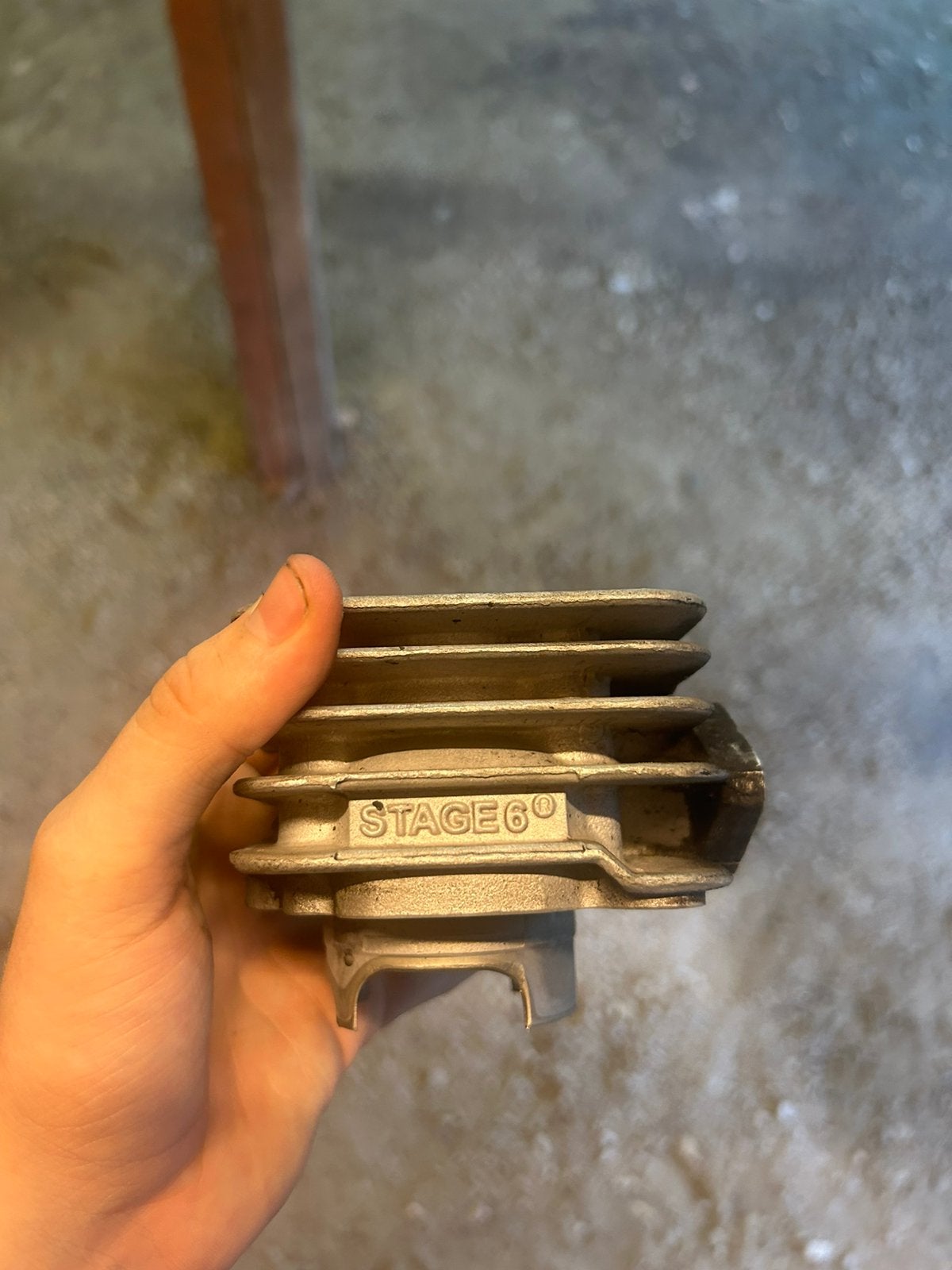 70cc stage 6 mk2 racing cilinder, Fietsen en Brommers, Ophalen, Zo goed als nieuw, Cilinder, Piaggio