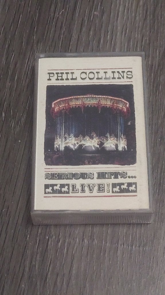PHIL COLLINS serious hits live!, CD & DVD, Enlèvement ou Envoi, Originale, Utilisé, 1 cassette audio