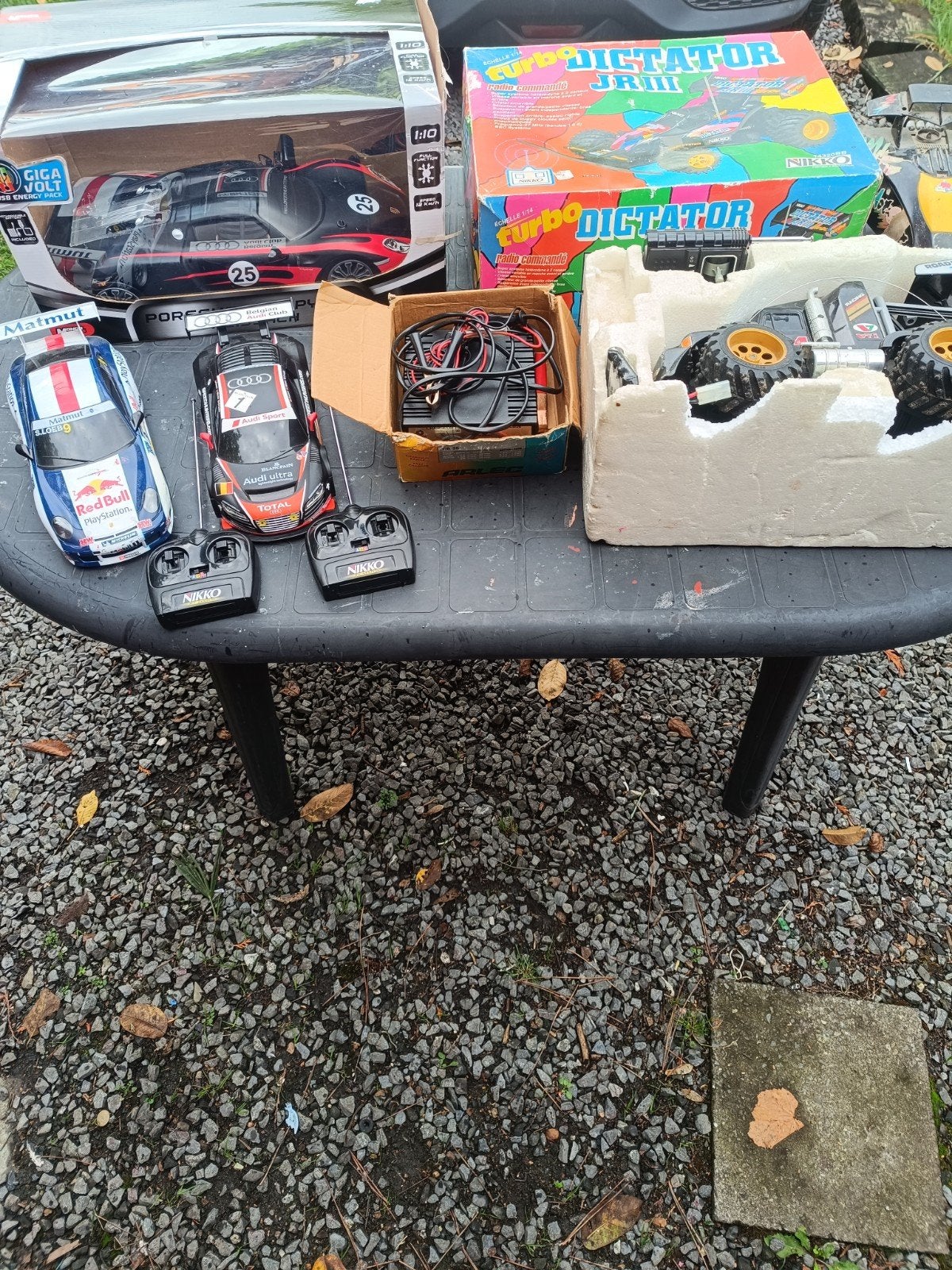 lot de voiture télécommandée, Enlèvement