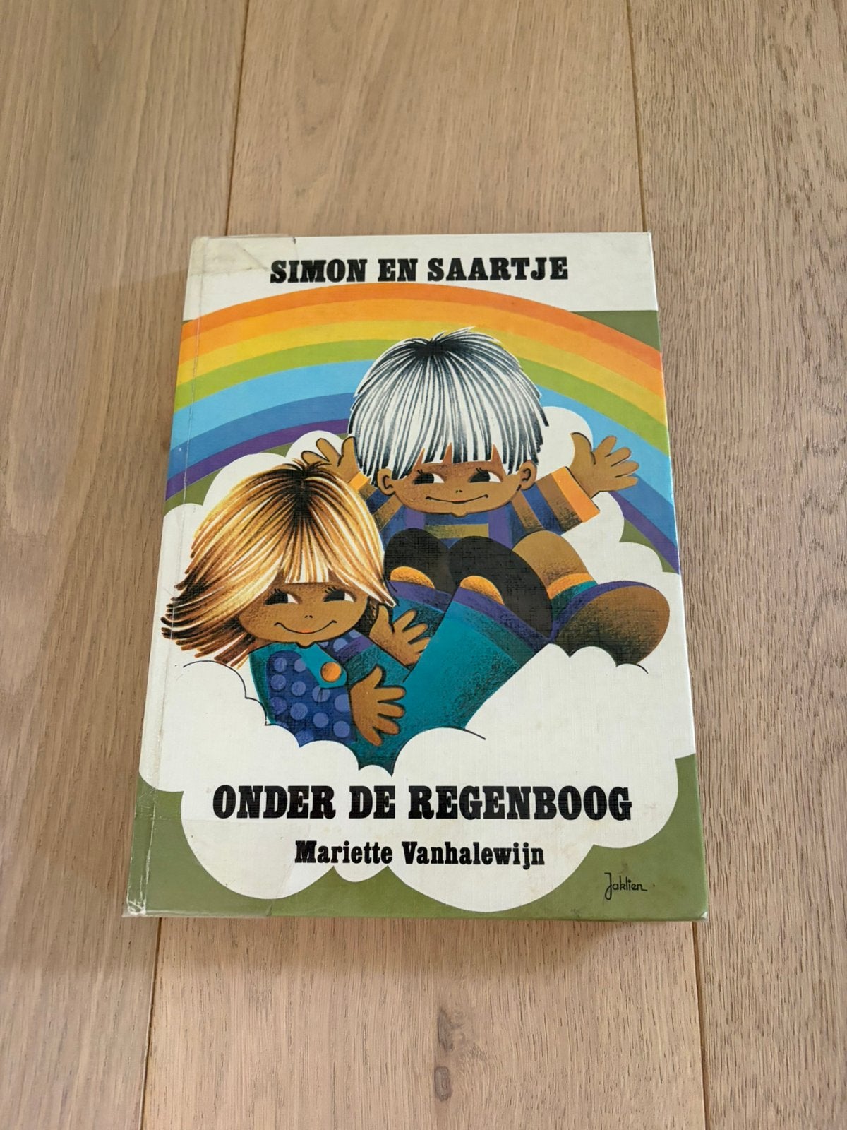 Jaklien - Simon en Saartje - onder de regenboog, Ophalen of Verzenden, Gelezen, Fictie algemeen