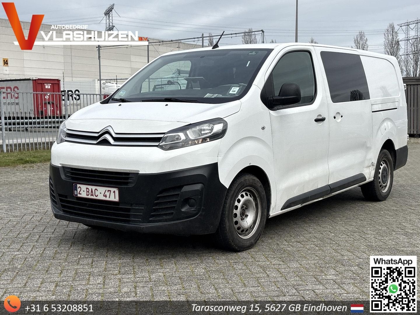 Citroën Jumpy 1.5 BlueHDi 100 XS S&S | € 6.850,- NETTO! | Eu, Auto's, Bestelwagens en Lichte vracht, Bedrijf, ABS, Centrale vergrendeling
