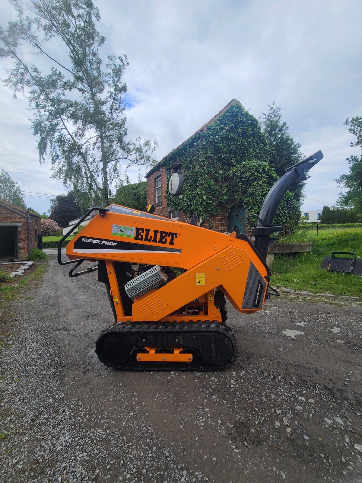 Broyeur à chenilles Eliet Super Prof Max Cross Country, Ophalen, Hakselaar