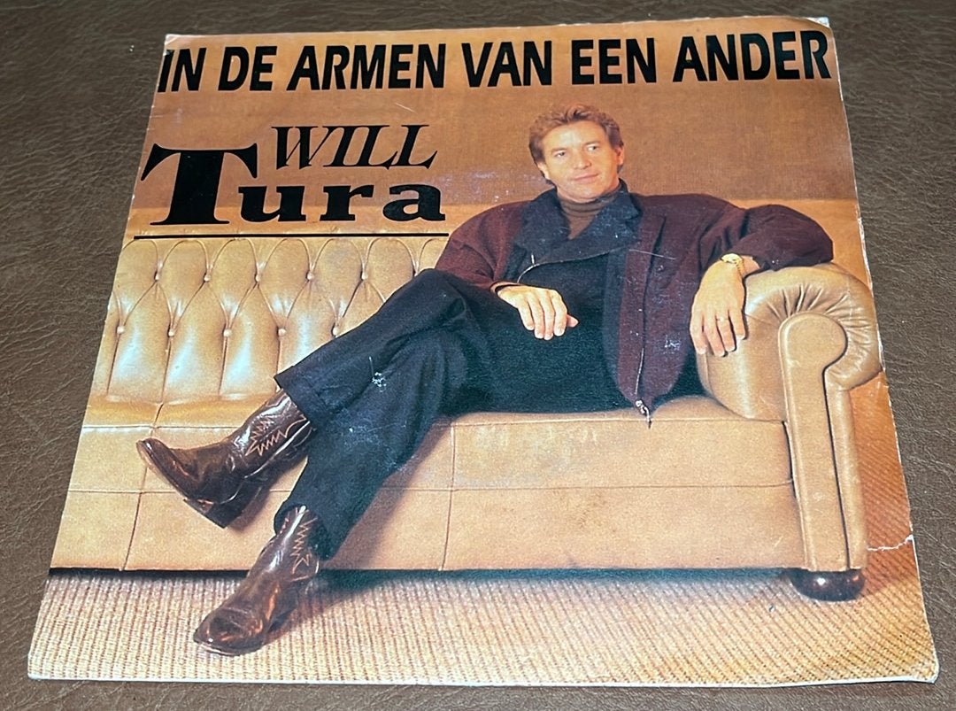 Will Tura ‎– In De Armen Van Een Ander - 7” vinyl single -BE, Cd's en Dvd's, Vinyl Singles, Ophalen of Verzenden, Gebruikt