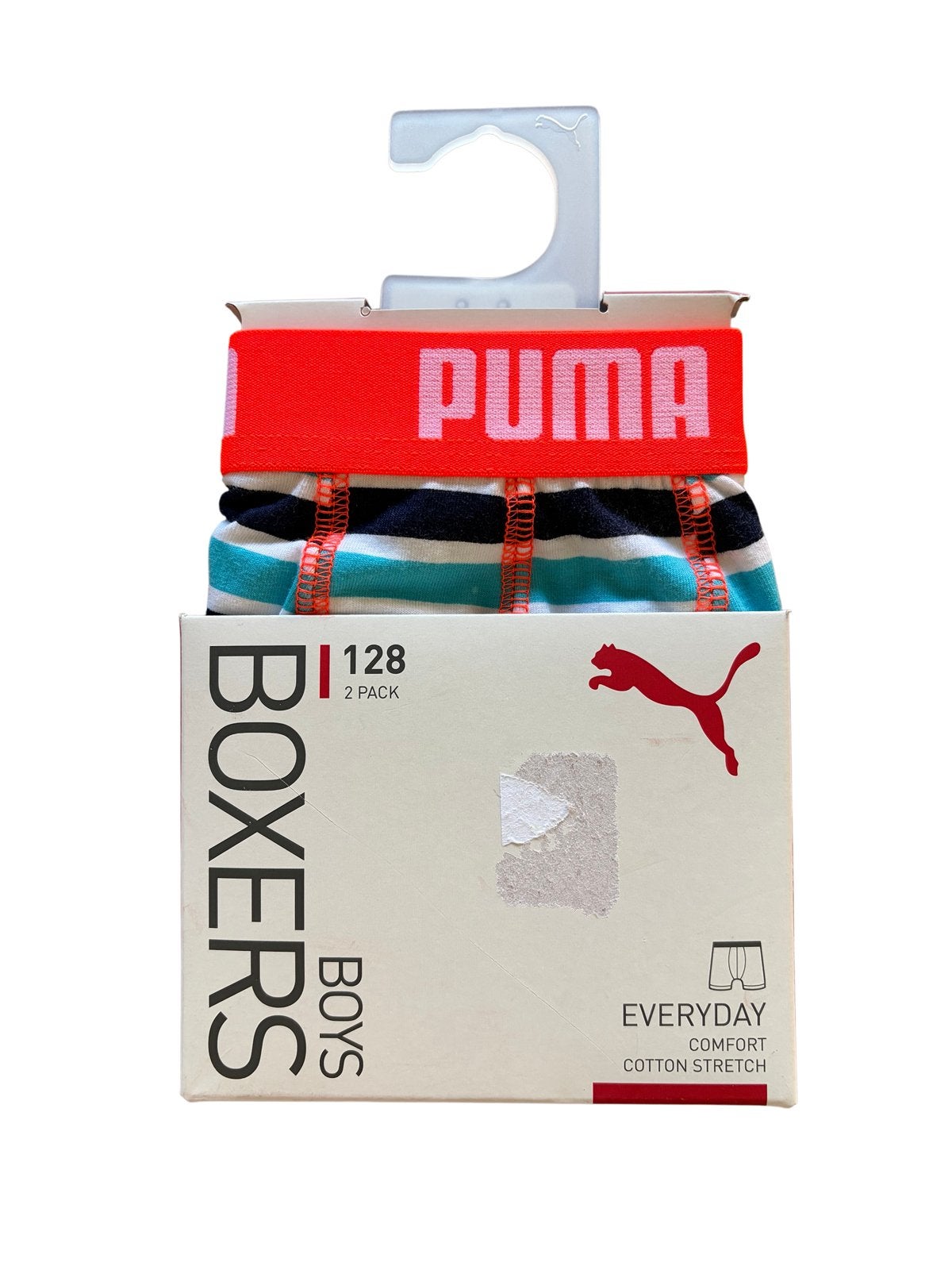 Lot 2 boxers Puma garçon NEUFS T.128 (7-8 ans), Enlèvement ou Envoi, Neuf, Garçon, Autres types
