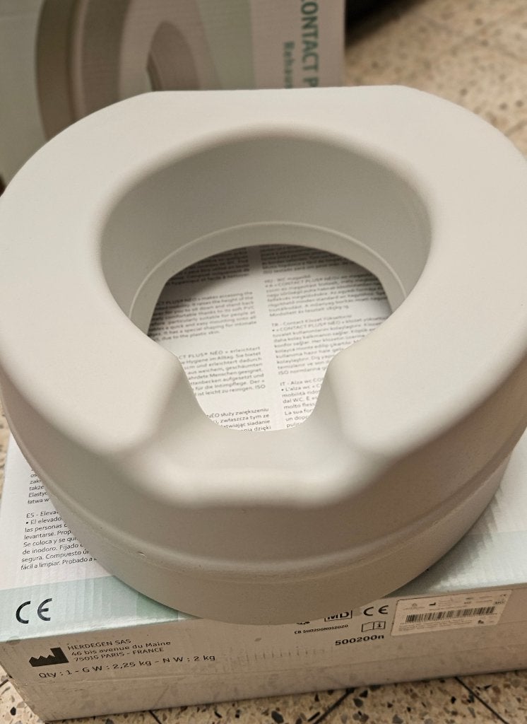 Lot de 2 Rehausse wc adulte, Enlèvement, Comme neuf