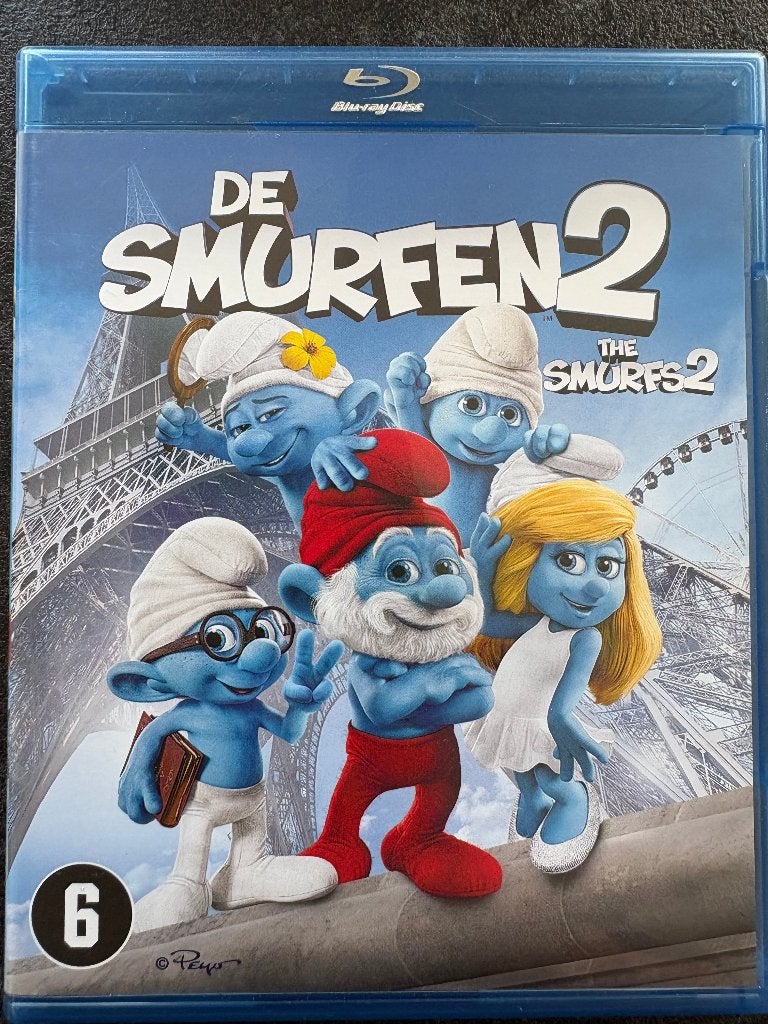 The Smurfs 2 Blu-ray, Cd's en Dvd's, Blu-ray, Inclusief extra's, Nederlands, Film, Kinderen en Jeugd