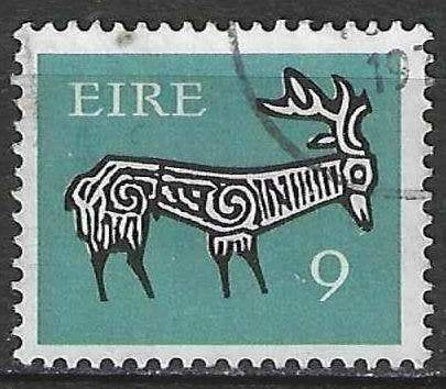Ierland 1971/1974 - Yvert 263 - Oud Juweel - 9 p. (ST), Postzegels en Munten, Verzenden, Gestempeld