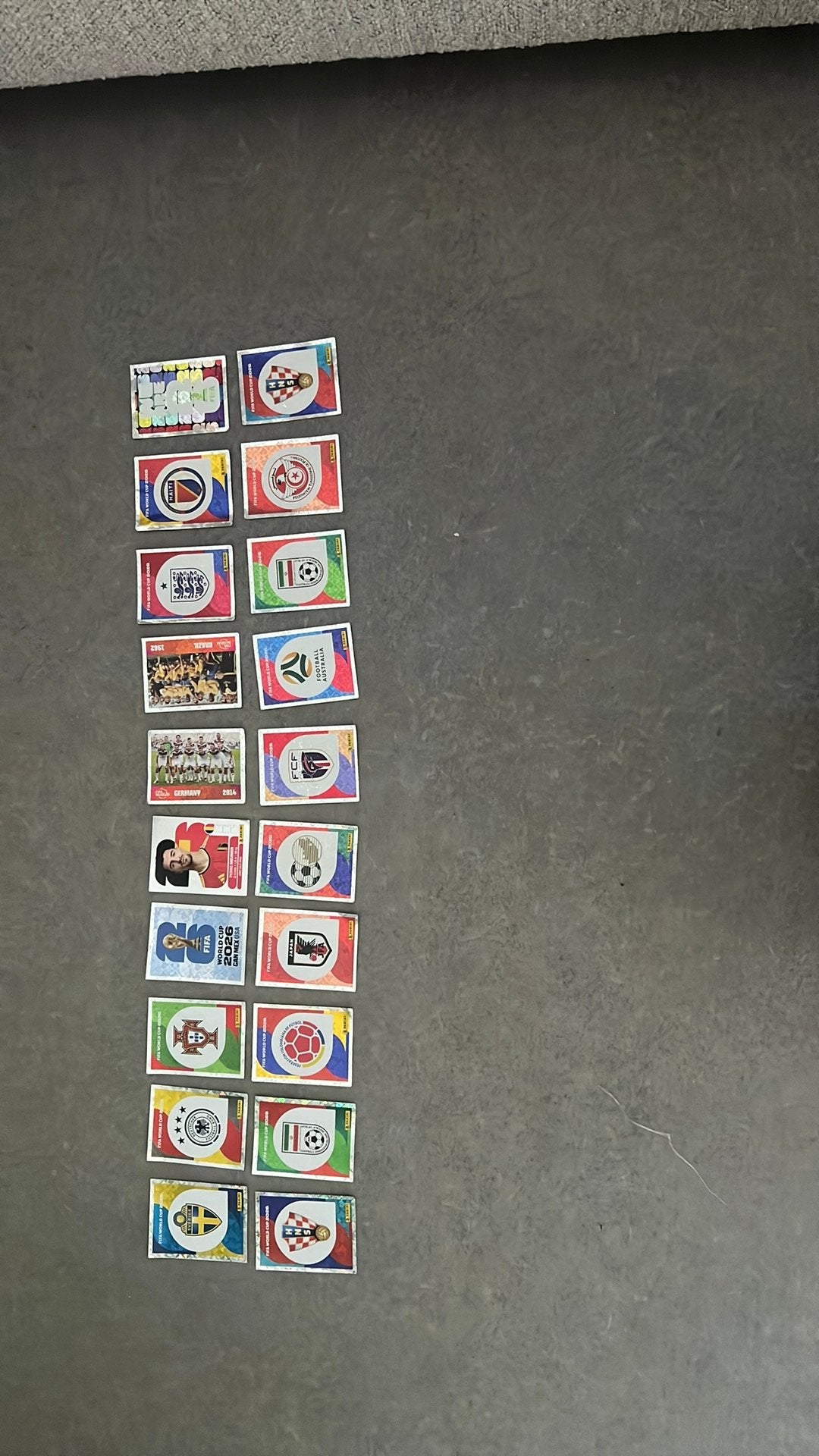 Voetbal kaarten  wk 2026, Enlèvement, Autres types, Autres types