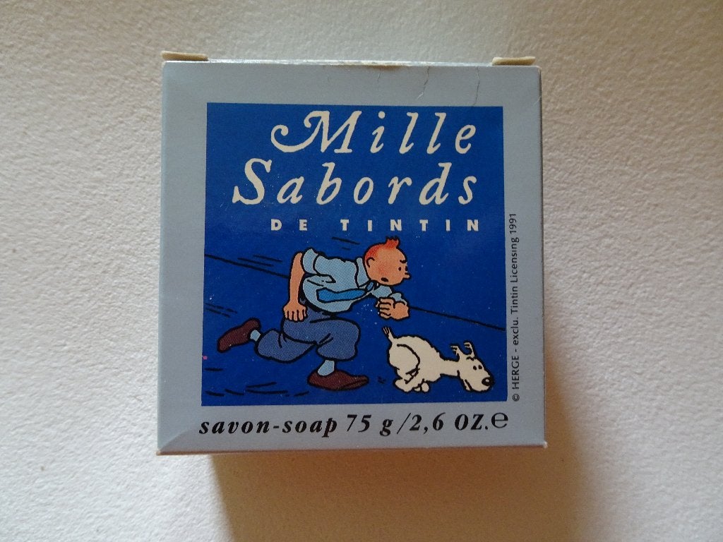 Shao Ko Kuifje Zeep - Duizend Sabords van Kuifje, Verzamelen, Ophalen of Verzenden, Kuifje, Zo goed als nieuw, Gebruiksvoorwerp
