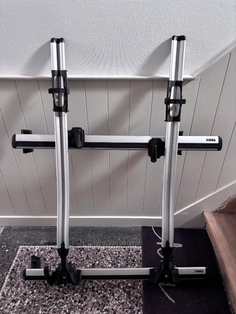 Thule Outride 561 dubbele fietsendrager dak, Auto diversen, Fietsendragers, Ophalen, 2 fietsen, Gebruikt, Dakdrager