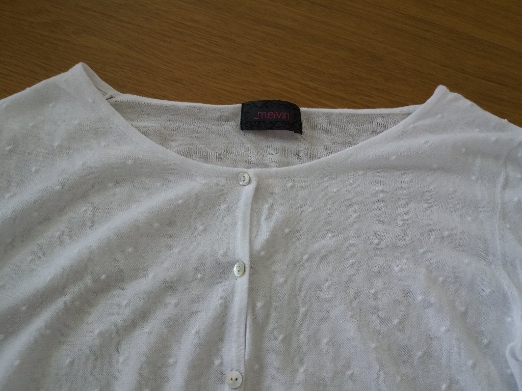 Melvin wit jasje - maat 42 - perfecte staat, Kleding | Dames, Maat 42/44 (L), Ophalen of Verzenden, Zo goed als nieuw, Wit