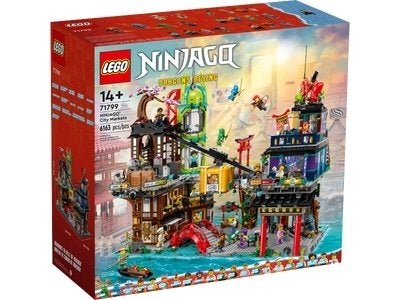 LEGO Ninjago 71799 Ninjago City Market, Lego, Nieuw, Ophalen of Verzenden, Ninjago
