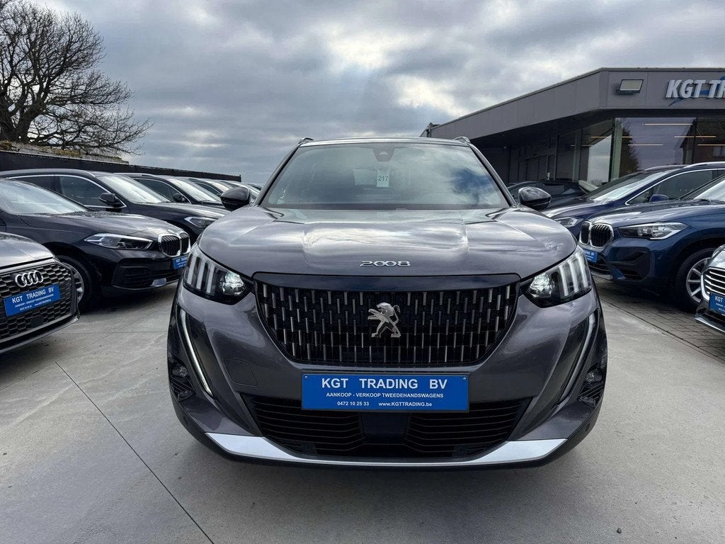 Peugeot 2008 1.2i 130PK GT-LINE PANO-DAK CAMERA LEDER FOCAL, Autos, Cuir, Argent ou Gris, Achat, Entreprise