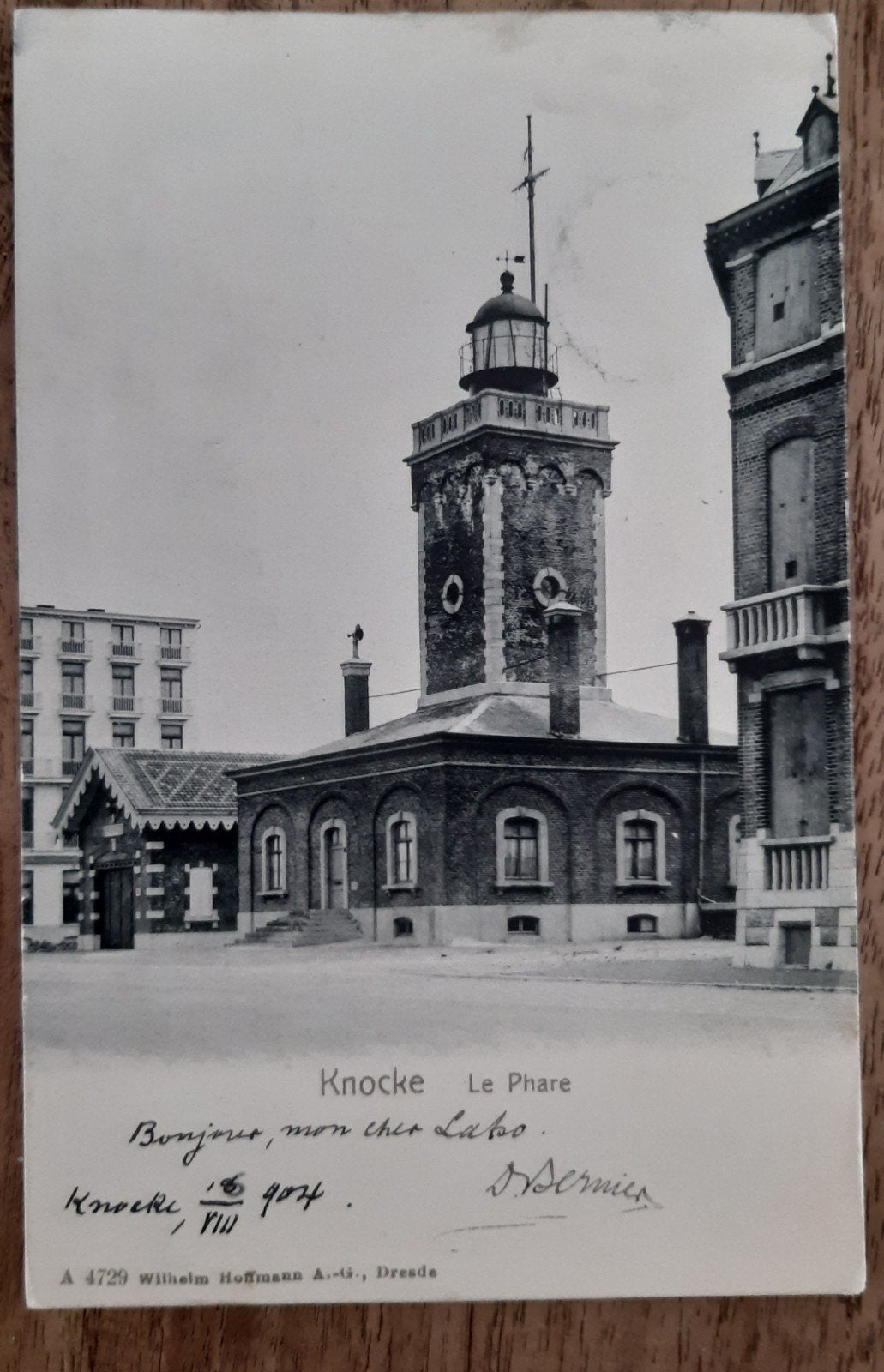 Phare de Knocke KNOKKE le PHARE 1909, Enlèvement ou Envoi
